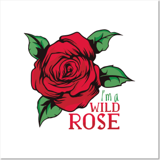 Wild rose T-shirt Posters and Art